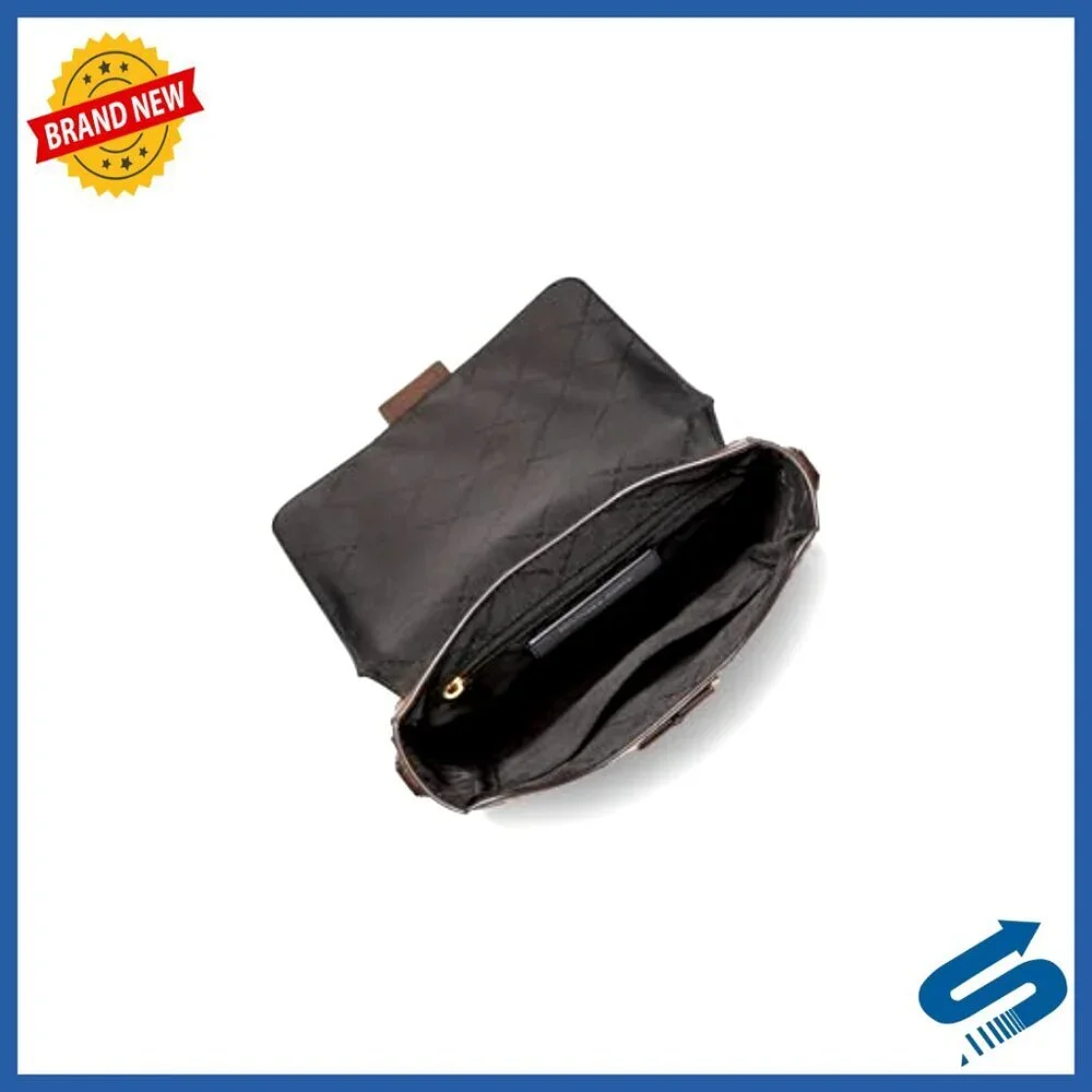 Leather Crossbody Bag with Adjustable Strap, Compact Size for Travel